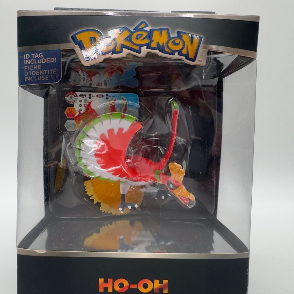 Pokemon TOMY Trainer's Choice Ho-Oh Figure New Sealed Old Stock w/ ID Tag Johto
